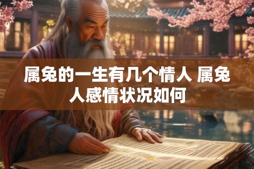 属兔的一生有几个情人 属兔人感情状况如何