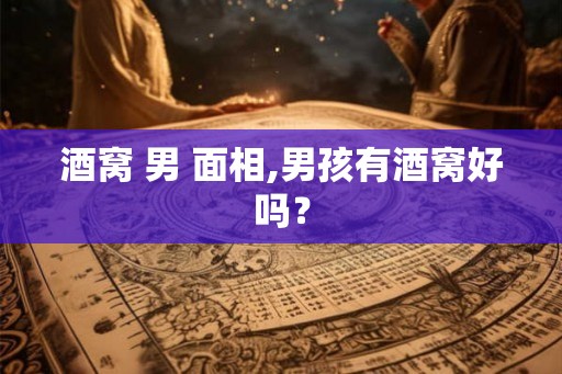 酒窝 男 面相,男孩有酒窝好吗? 酒窝 男 面相,男孩有酒窝好吗?