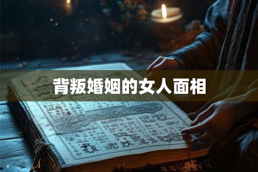 背叛婚姻的女人面相