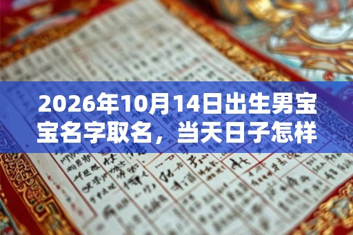 2026年10月14日出生男宝宝名字取名,当天日子怎样? 2026年10月14日出生男宝宝名字取名,当天日子怎样?