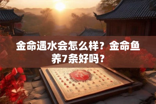 金命遇水会怎么样？金命鱼养7条好吗？