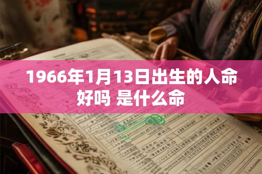 1966年1月13日出生的人命好吗 是什么命