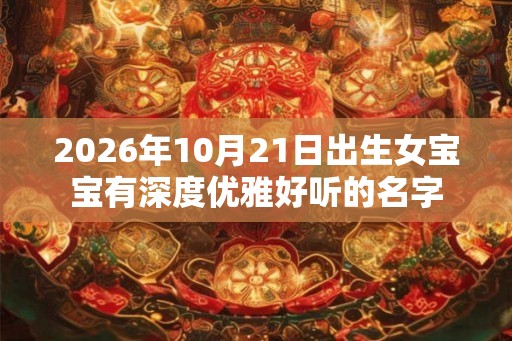 2026年10月21日出生女宝宝有深度优雅好听的名字 2026年10月21日出生女宝宝有深度优雅好听的名字