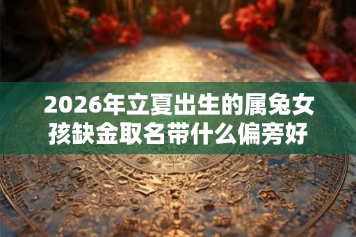 2026年立夏出生的属兔女孩缺金取名带什么偏旁好 2026年立夏出生的属兔女孩缺金取名带什么偏旁好