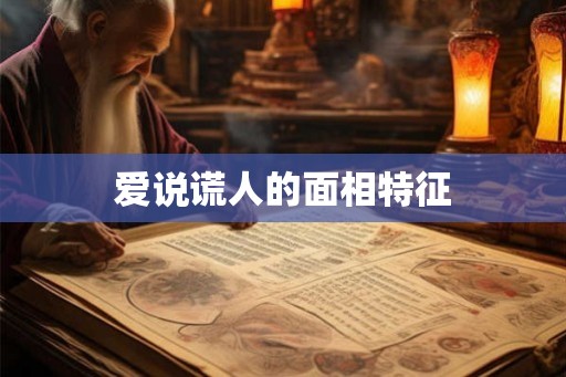 爱说谎人的面相特征 爱说谎人的面相特征