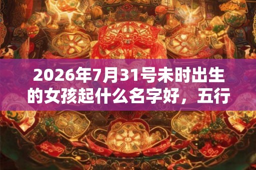 2026年7月31号未时出生的女孩起什么名字好,五行是什么? 2026年7月31号未时出生的女孩起什么名字好,五行是什么?