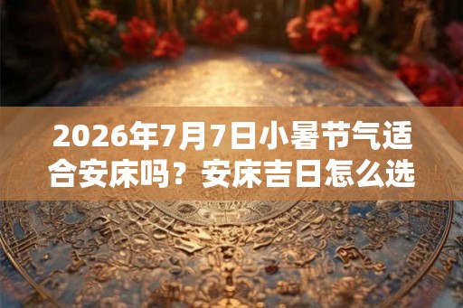 2026年7月7日小暑节气适合安床吗？安床吉日怎么选？