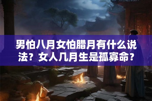 男怕八月女怕腊月有什么说法？女人几月生是孤寡命？