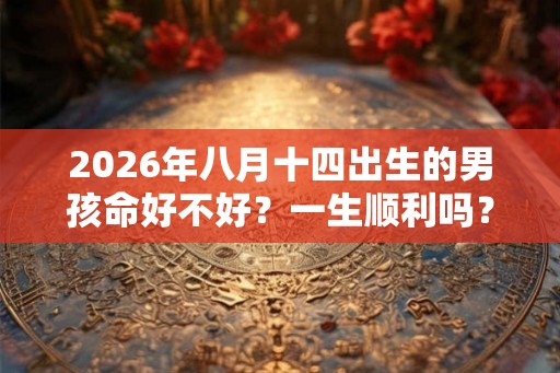 2026年八月十四出生的男孩命好不好？一生顺利吗？