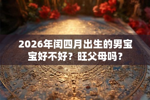 2026年闰四月出生的男宝宝好不好？旺父母吗？