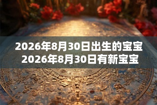 2026年8月30日出生的宝宝 2026年8月30日有新宝宝降生了吗