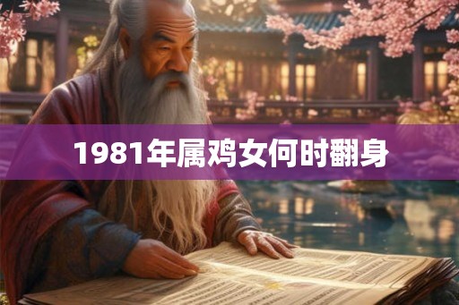 1981年属鸡女何时翻身