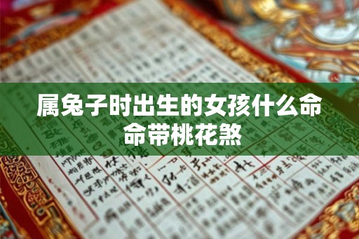 属兔子时出生的女孩什么命 命带桃花煞