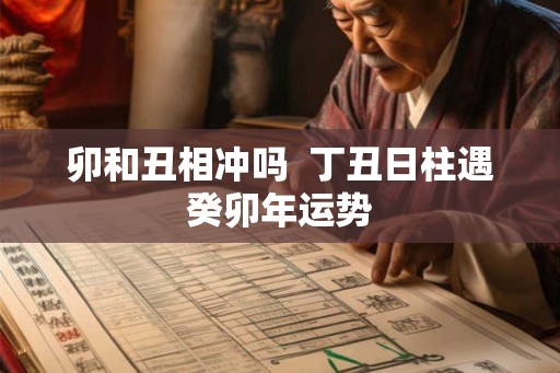 卯和丑相冲吗 丁丑日柱遇癸卯年运势 卯和丑相冲吗 丁丑日柱遇癸卯年运势