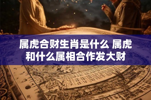 属虎合财生肖是什么 属虎和什么属相合作发大财