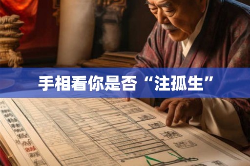手相看你是否“注孤生”