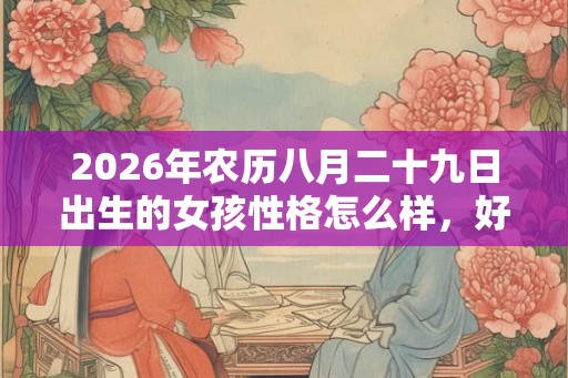 2026年农历八月二十九日出生的女孩性格怎么样，好命吗？