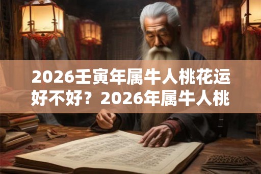 2026壬寅年属牛人桃花运好不好？2026年属牛人桃花方位在哪？