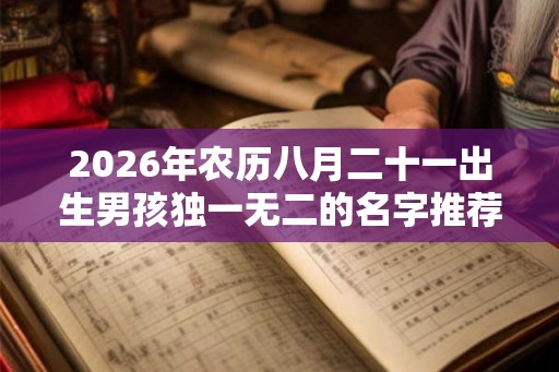 2026年农历八月二十一出生男孩独一无二的名字推荐 2026年农历八月二十一出生男孩独一无二的名字推荐
