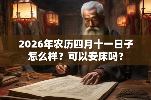 2026年农历四月十一日子怎么样？可以安床吗？