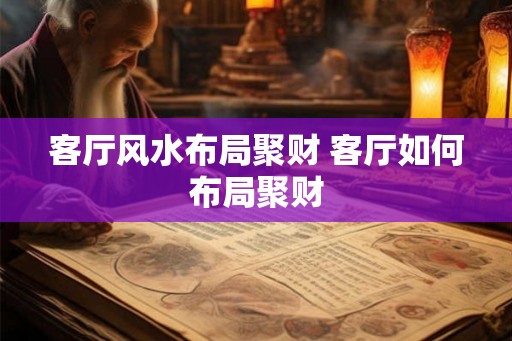 客厅风水布局聚财 客厅如何布局聚财