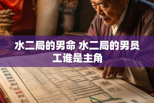 水二局的男命 水二局的男员工谁是主角