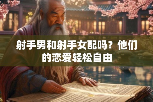 射手男和射手女配吗？他们的恋爱轻松自由