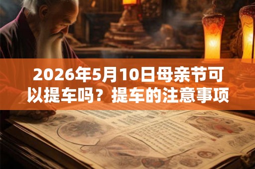 2026年5月10日母亲节可以提车吗？提车的注意事项？