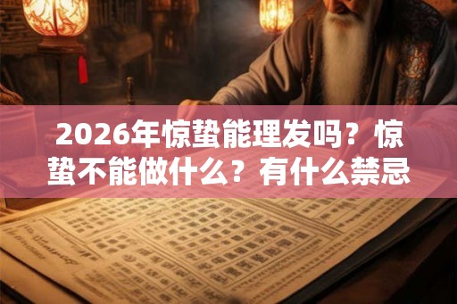 2026年惊蛰能理发吗?惊蛰不能做什么?有什么禁忌和讲究? 2026年惊蛰能理发吗?惊蛰不能做什么?有什么禁忌和讲究?