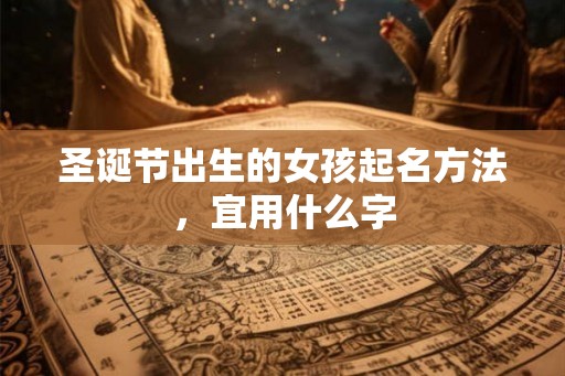 圣诞节出生的女孩起名方法,宜用什么字 圣诞节出生的女孩起名方法,宜用什么字