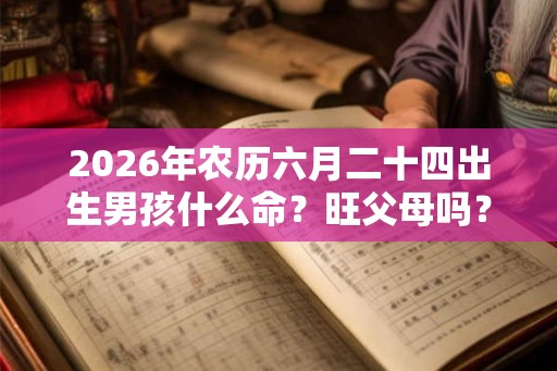 2026年农历六月二十四出生男孩什么命?旺父母吗? 2026年农历六月二十四出生男孩什么命?旺父母吗?
