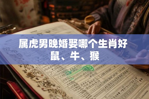 属虎男晚婚娶哪个生肖好 鼠、牛、猴