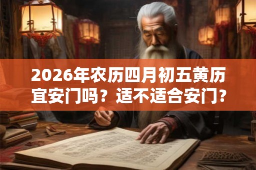 2026年农历四月初五黄历宜安门吗？适不适合安门？