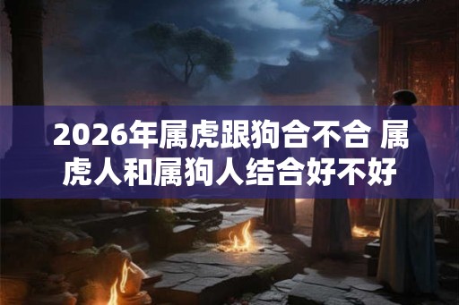 2026年属虎跟狗合不合 属虎人和属狗人结合好不好