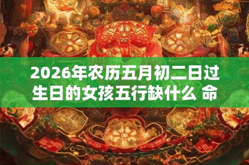 2026年农历五月初二日过生日的女孩五行缺什么 命运好吗 2026年农历五月初二日过生日的女孩五行缺什么 命运好吗