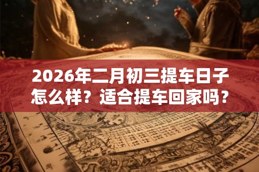 2026年二月初三提车日子怎么样？适合提车回家吗？