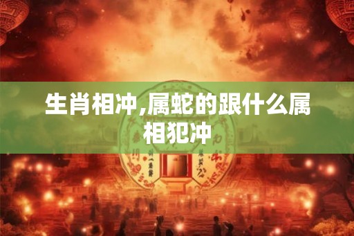 生肖相冲,属蛇的跟什么属相犯冲 生肖相冲,属蛇的跟什么属相犯冲