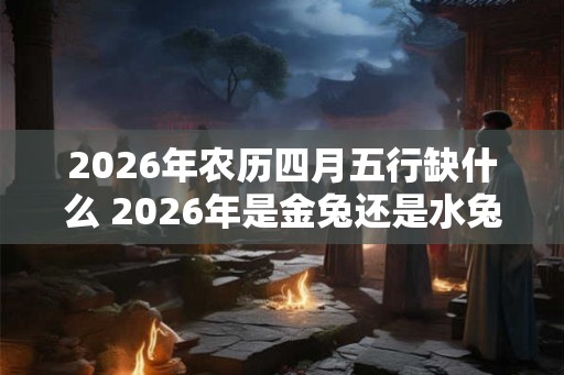 2026年农历四月五行缺什么 2026年是金兔还是水兔