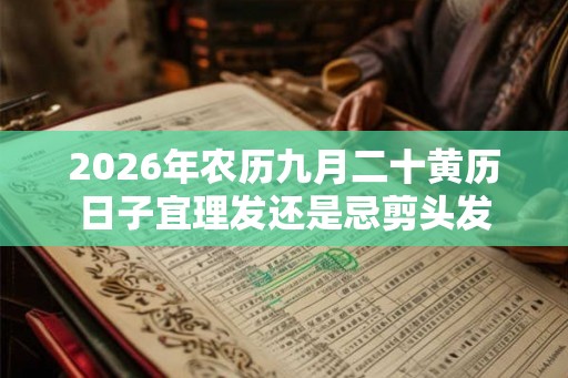 2026年农历九月二十黄历日子宜理发还是忌剪头发