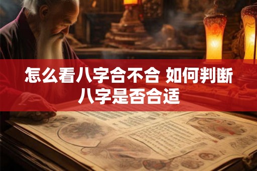 怎么看八字合不合 如何判断八字是否合适