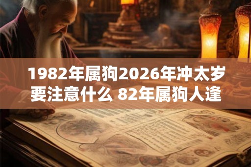 1982年属狗2026年冲太岁要注意什么 82年属狗人逢马年运气如何