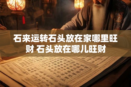 石来运转石头放在家哪里旺财 石头放在哪儿旺财