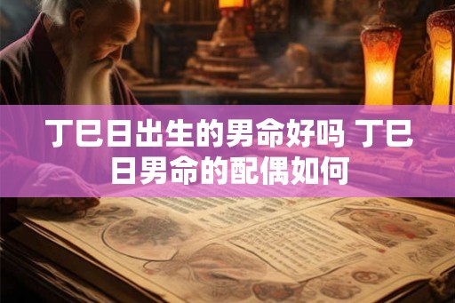 丁巳日出生的男命好吗 丁巳日男命的配偶如何