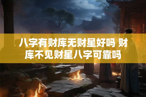 八字有财库无财星好吗 财库不见财星八字可靠吗
