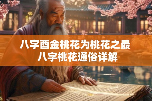 八字酉金桃花为桃花之最 八字桃花通俗详解 八字酉金桃花为桃花之最 八字桃花通俗详解