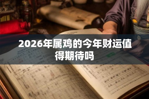 2026年属鸡的今年财运值得期待吗
