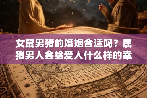 女鼠男猪的婚姻合适吗？属猪男人会给爱人什么样的幸福？