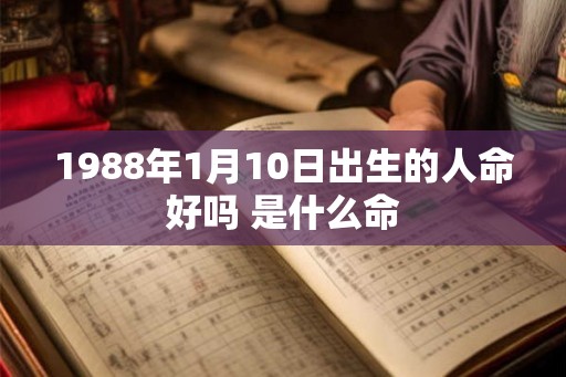 1988年1月10日出生的人命好吗 是什么命