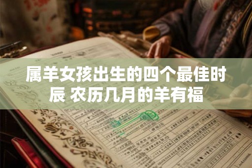 属羊女孩出生的四个最佳时辰 农历几月的羊有福
