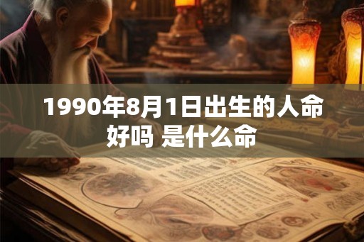 1990年8月1日出生的人命好吗 是什么命 1990年8月1日出生的人命好吗 是什么命